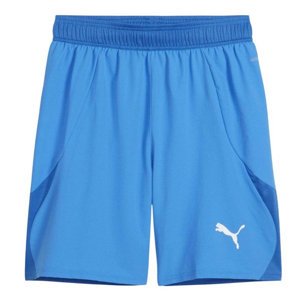 Puma Mens TeamFinal Football Shorts / White/Blue